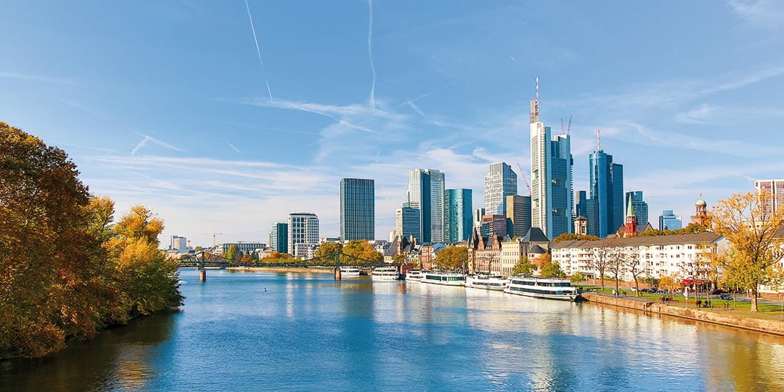 Frankfurt's skyline